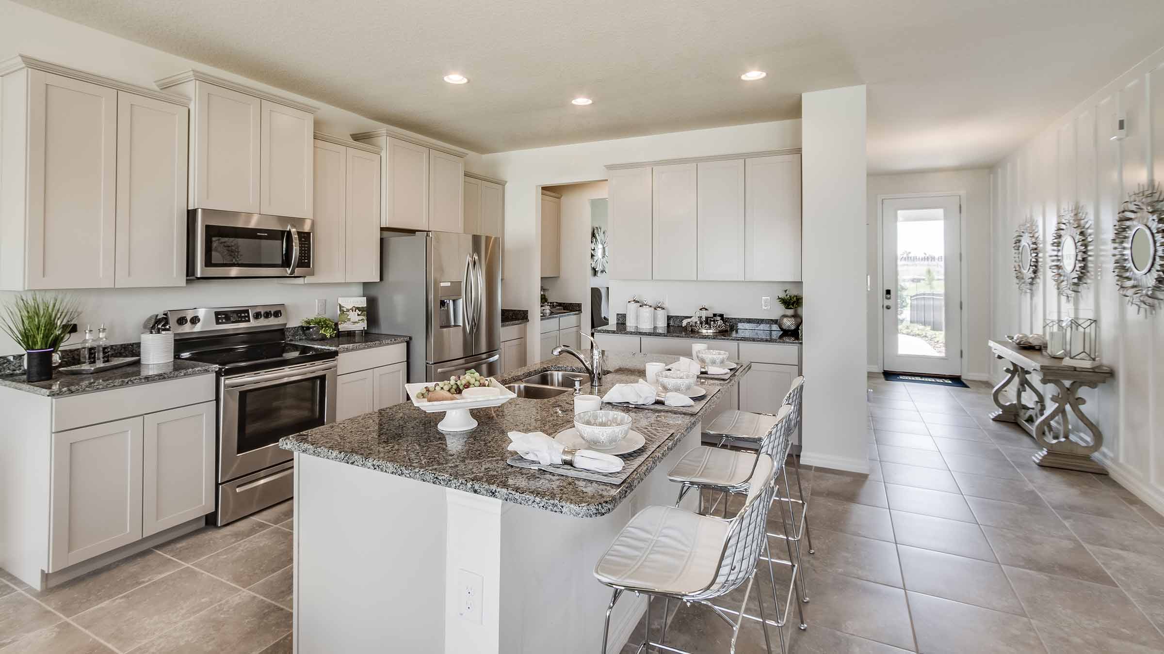 Hemingway kitchen with large island