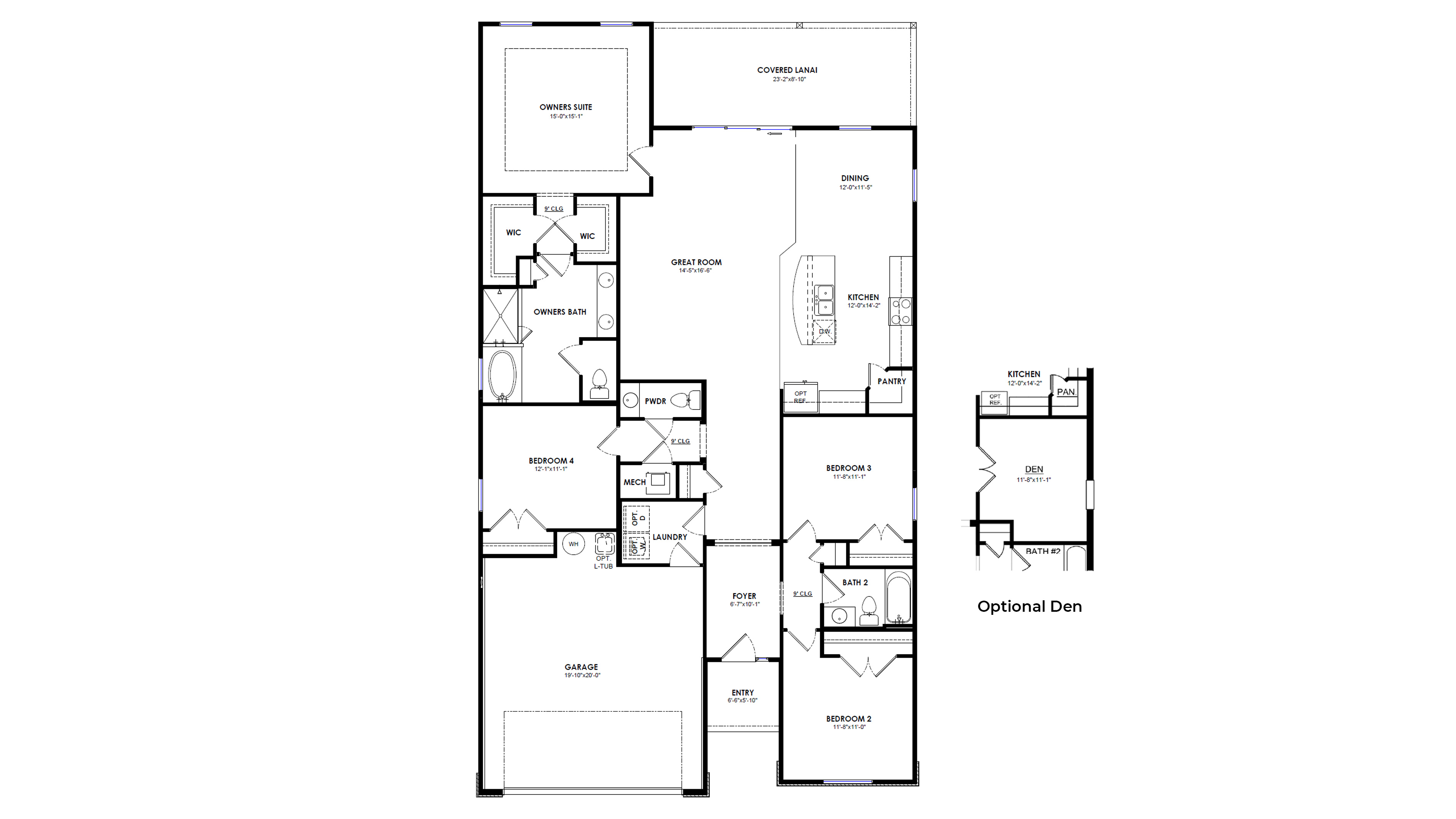 Floor Plan in Arbor Green Newberry, FL D.R. Horton