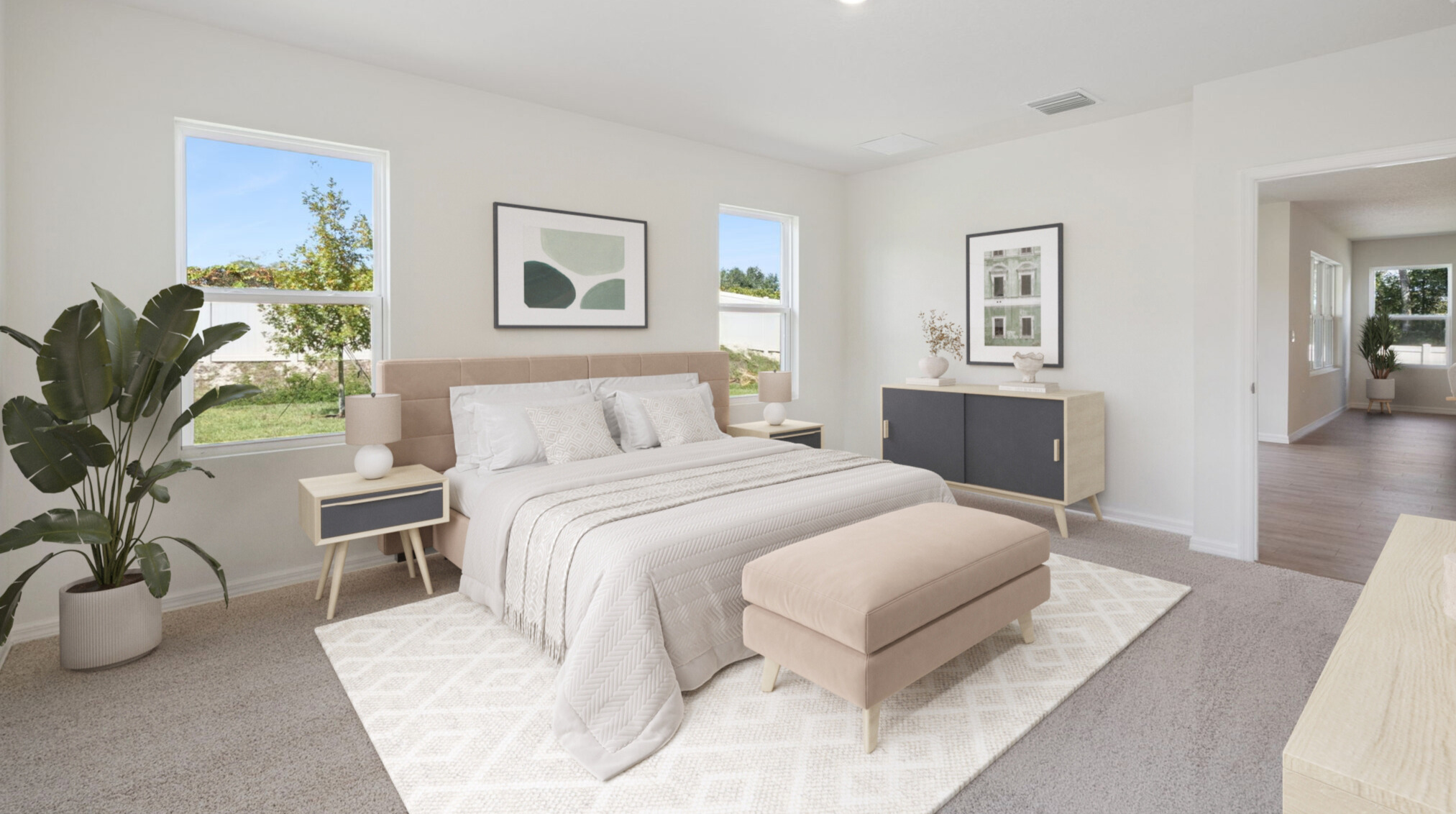 primary bedroom