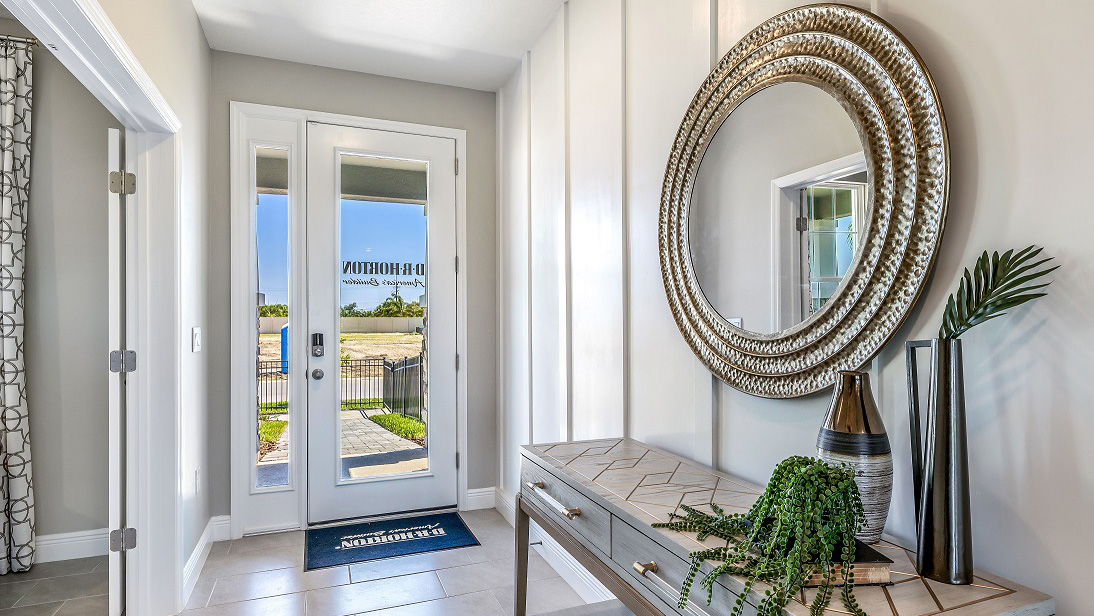 Holden entry next to the flex or office space