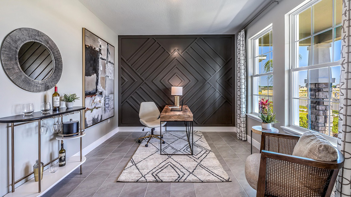 Holden flex room next to the entrance