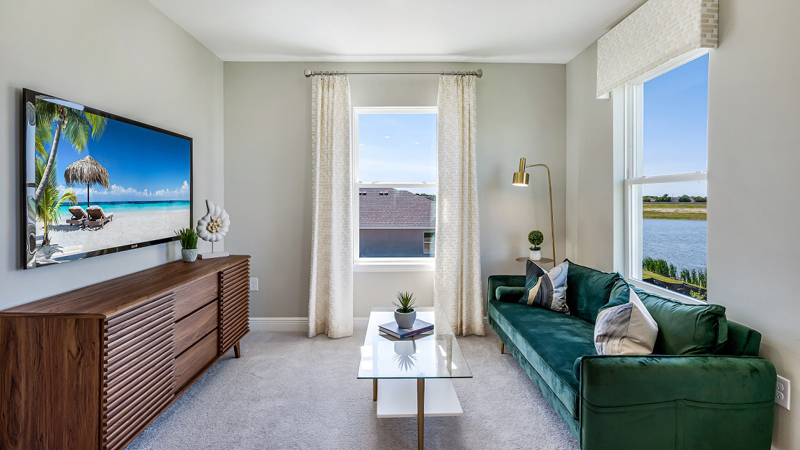Holden owner's suite nook next to the bedroom