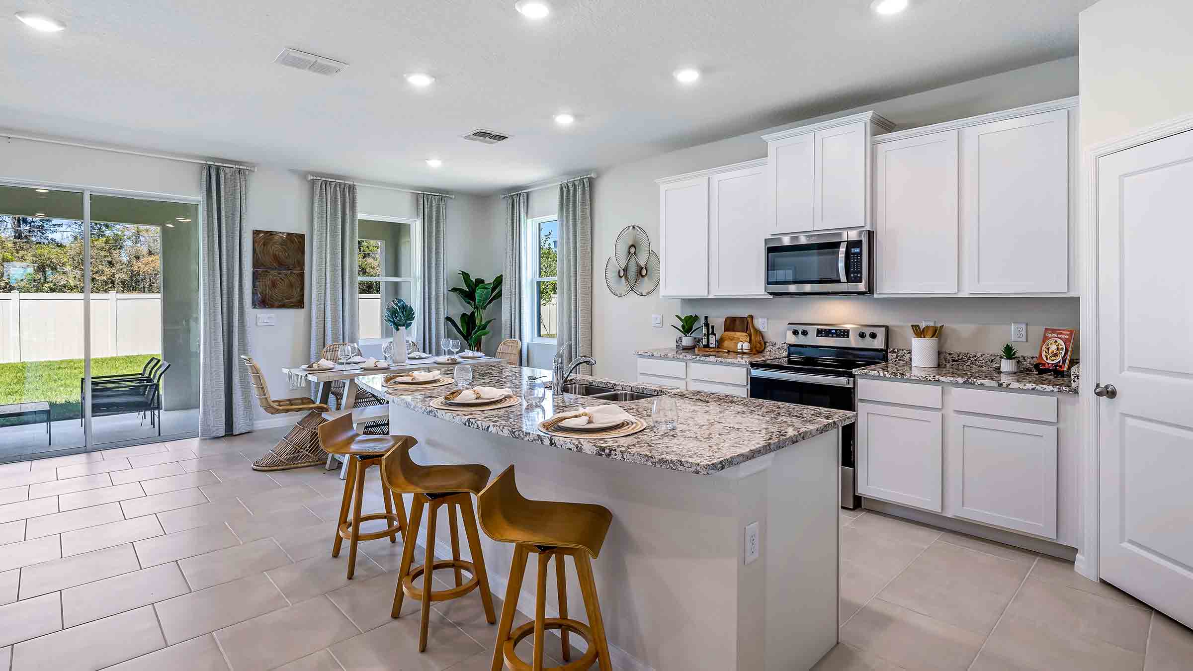 Latana kitchen with large island