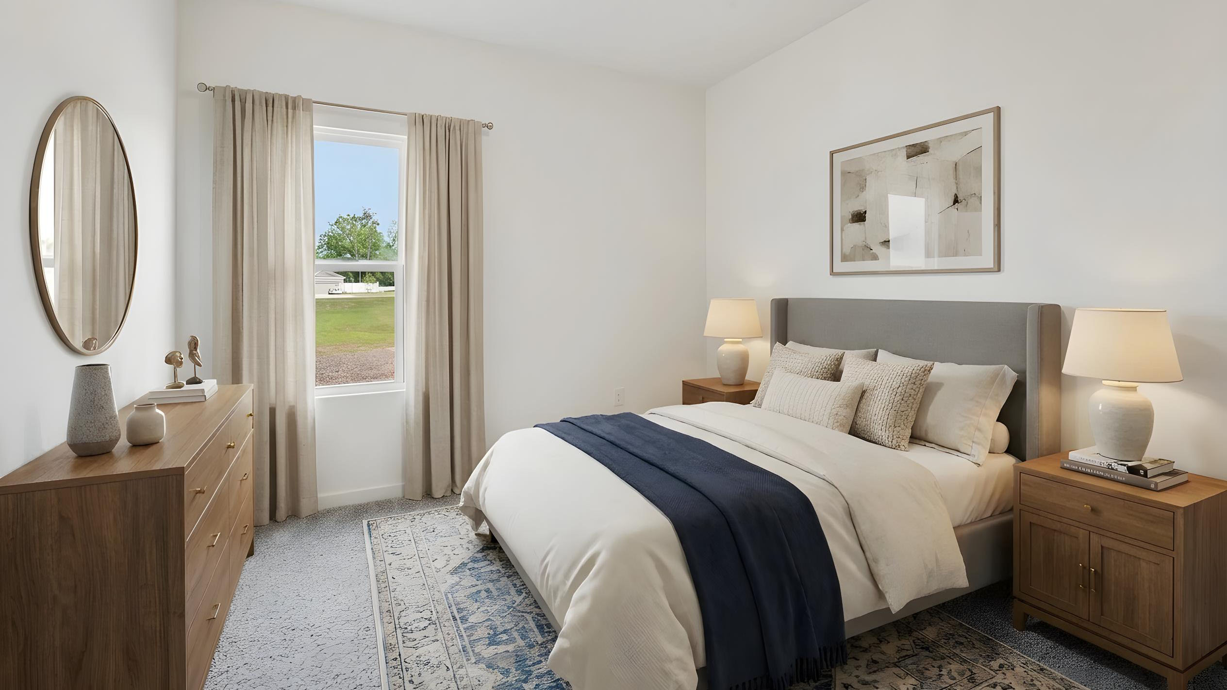 downstairs bedroom