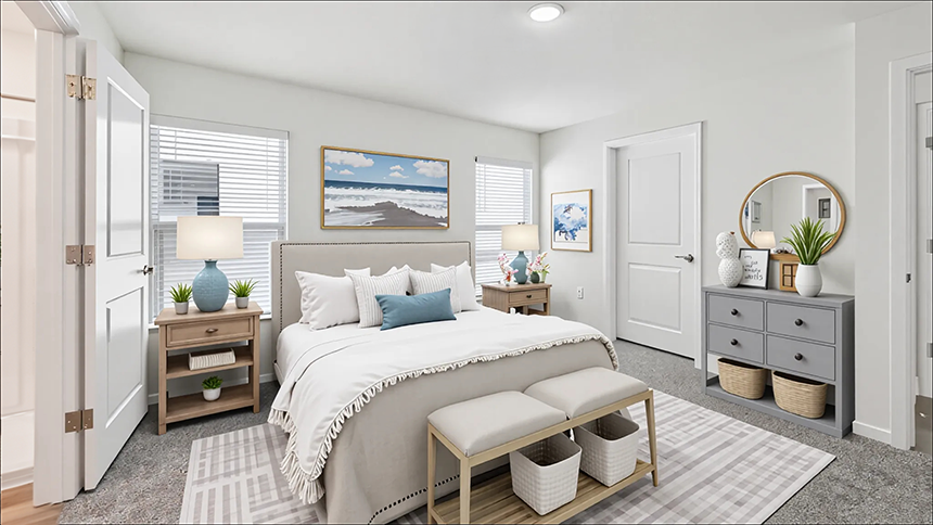 primary bedroom