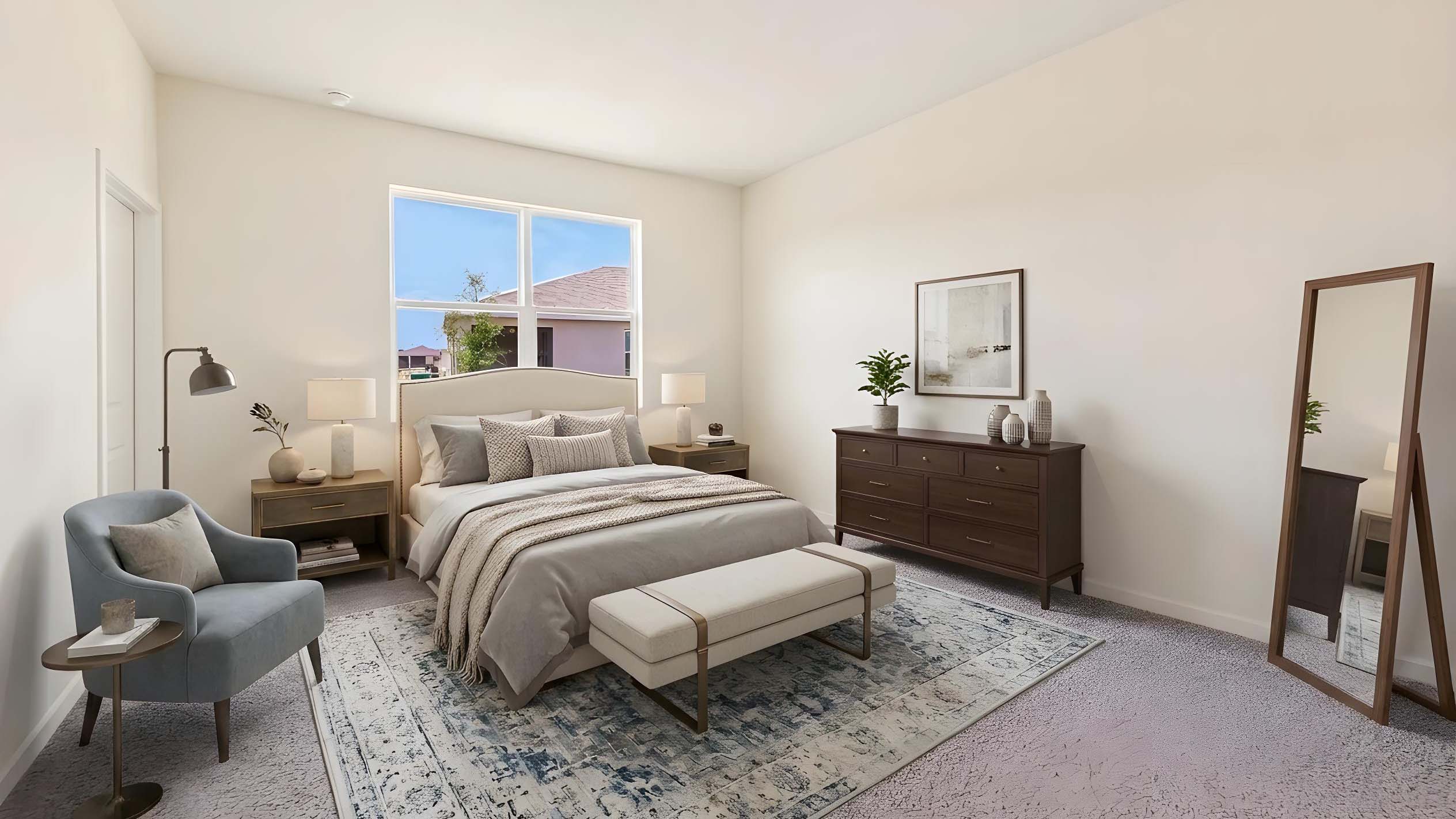 primary bedroom