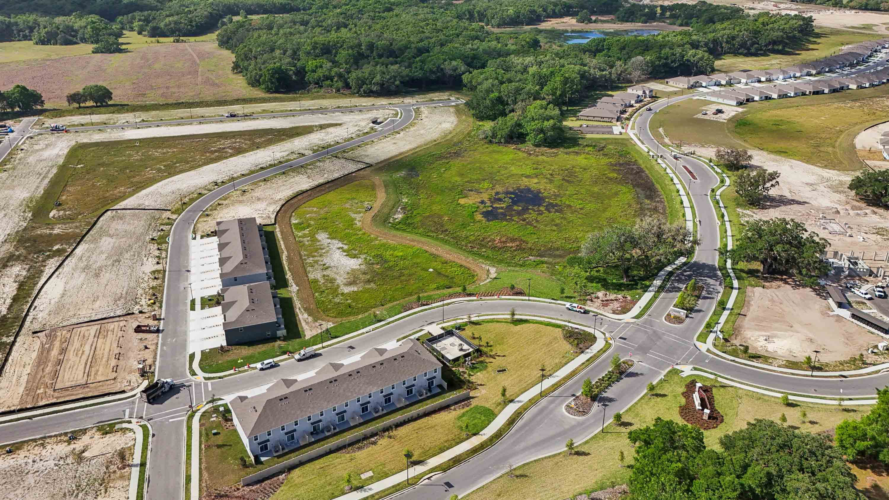 Twisted Oaks townhomes