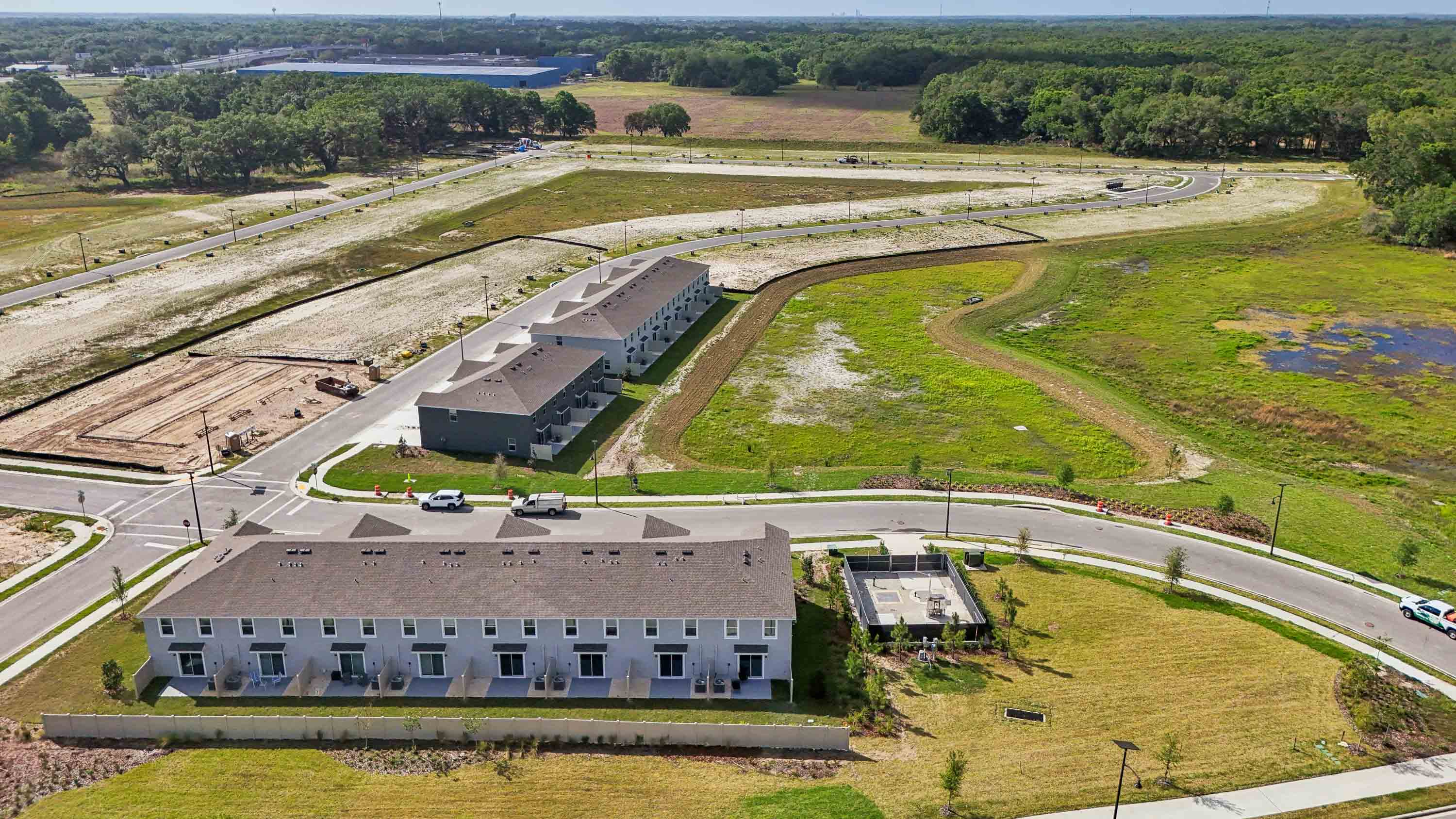 Twisted Oaks townhomes