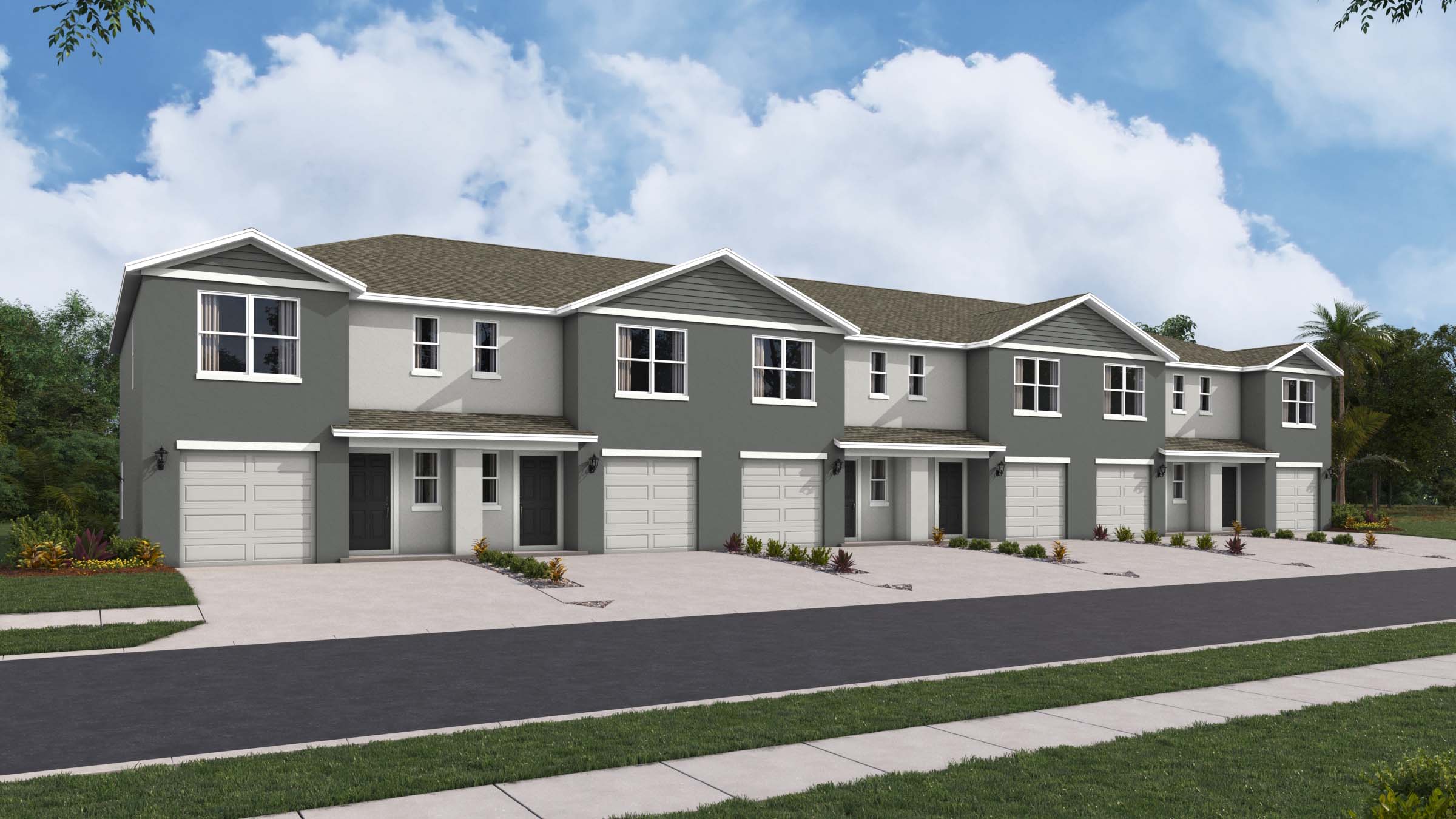 This home — photograph published by the builder