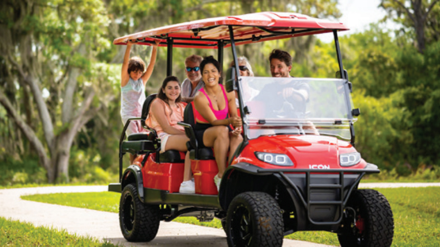 Sandal Key Golf Cart