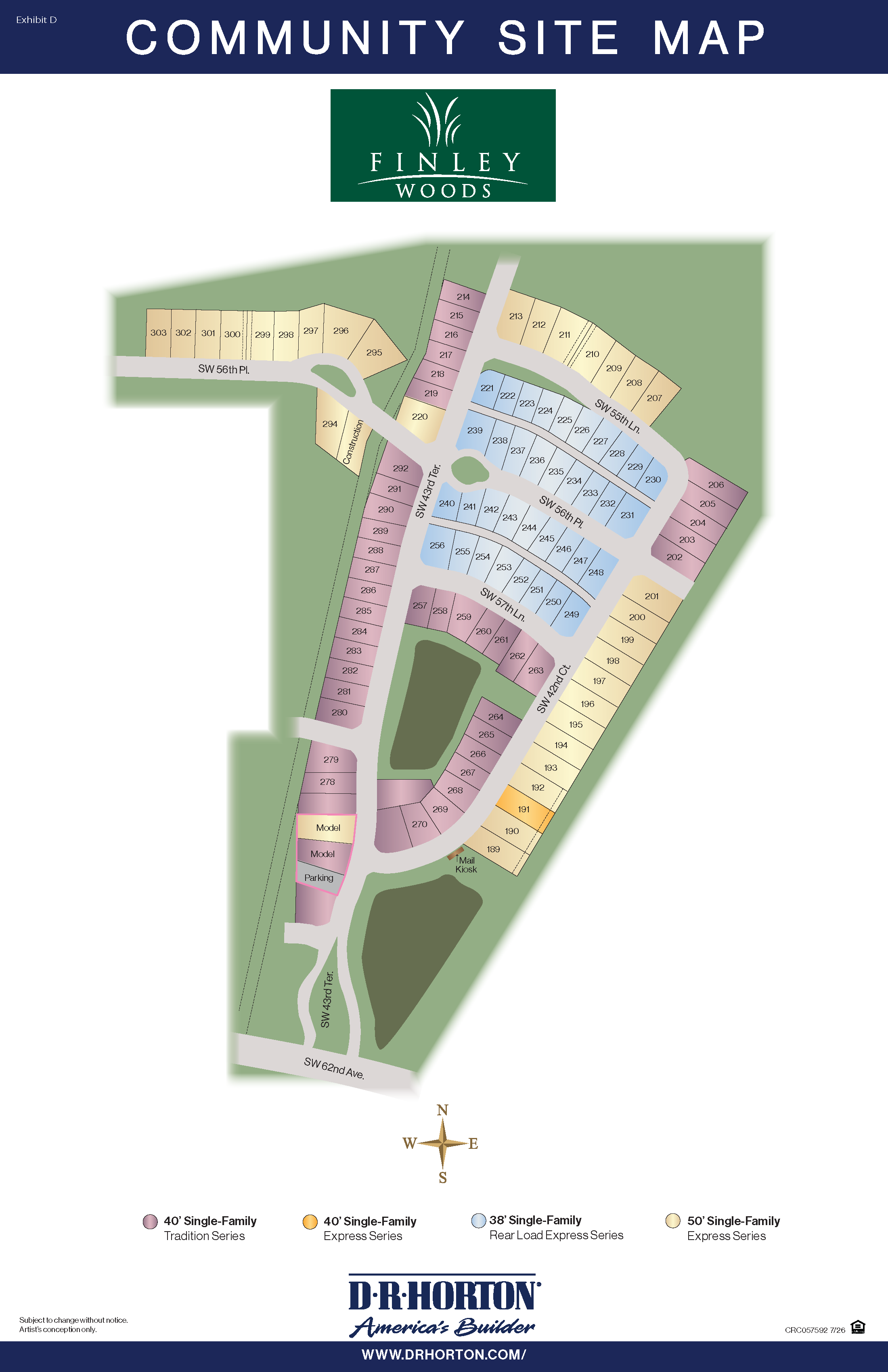 Static Lot Map
