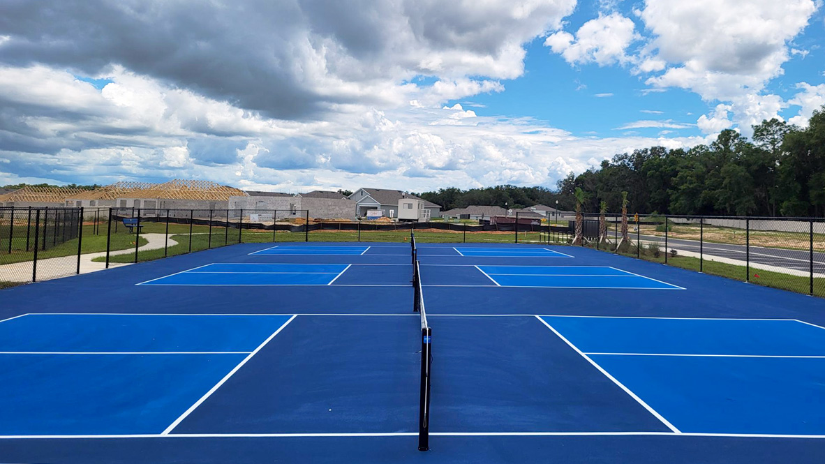 Sunset Hills pickleball court