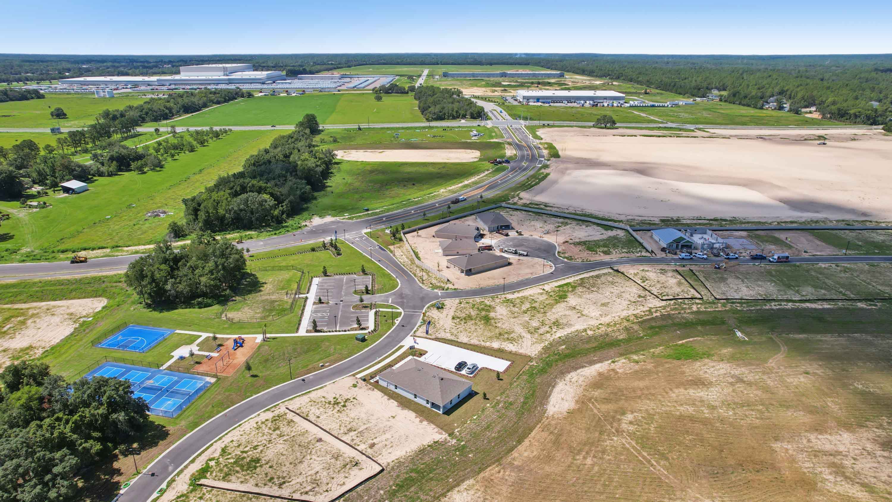 McGinley Landing Aerial