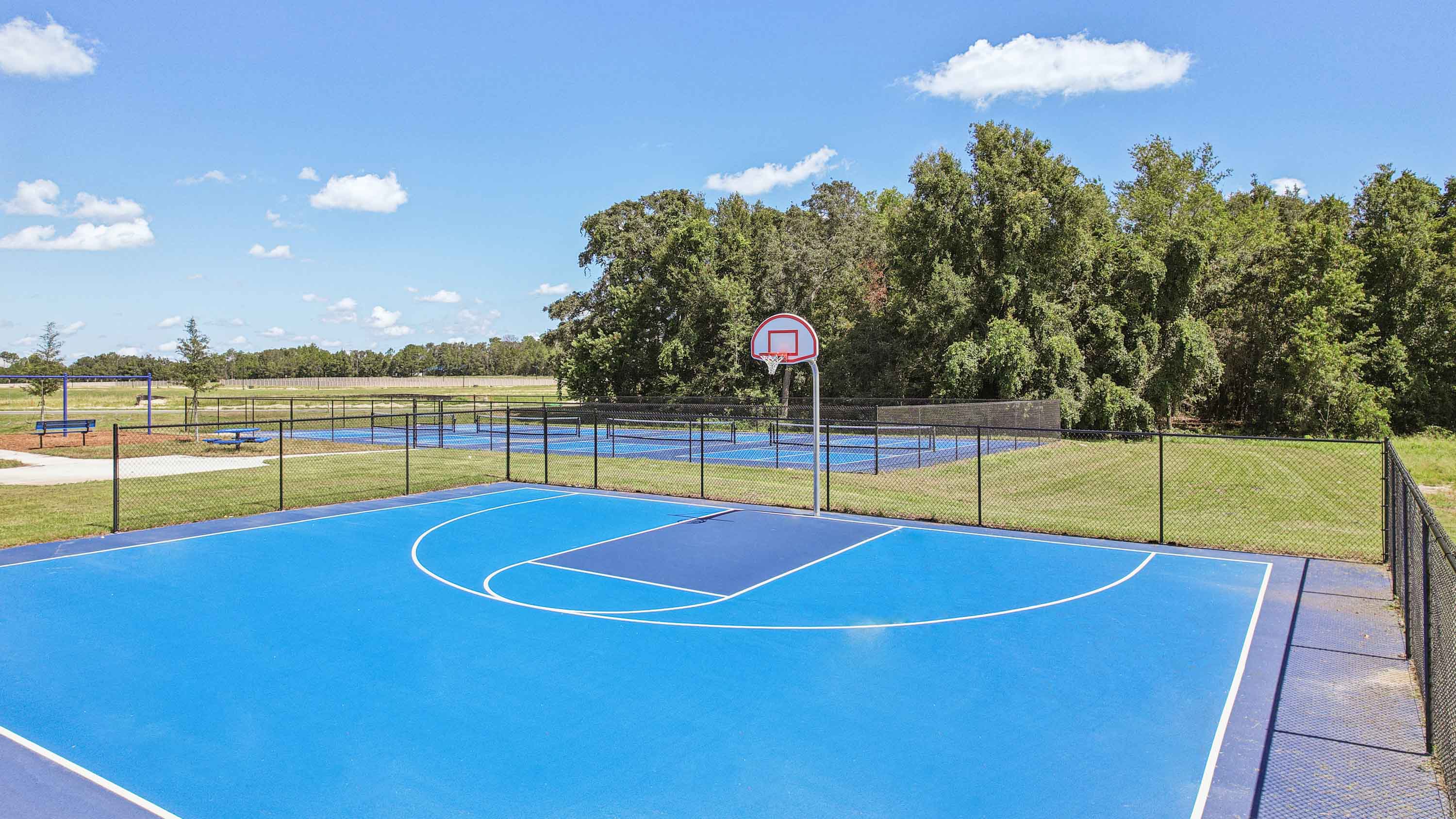 McGinley Landing Basketball Court