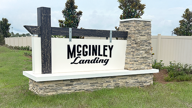 McGinley Landing Monument