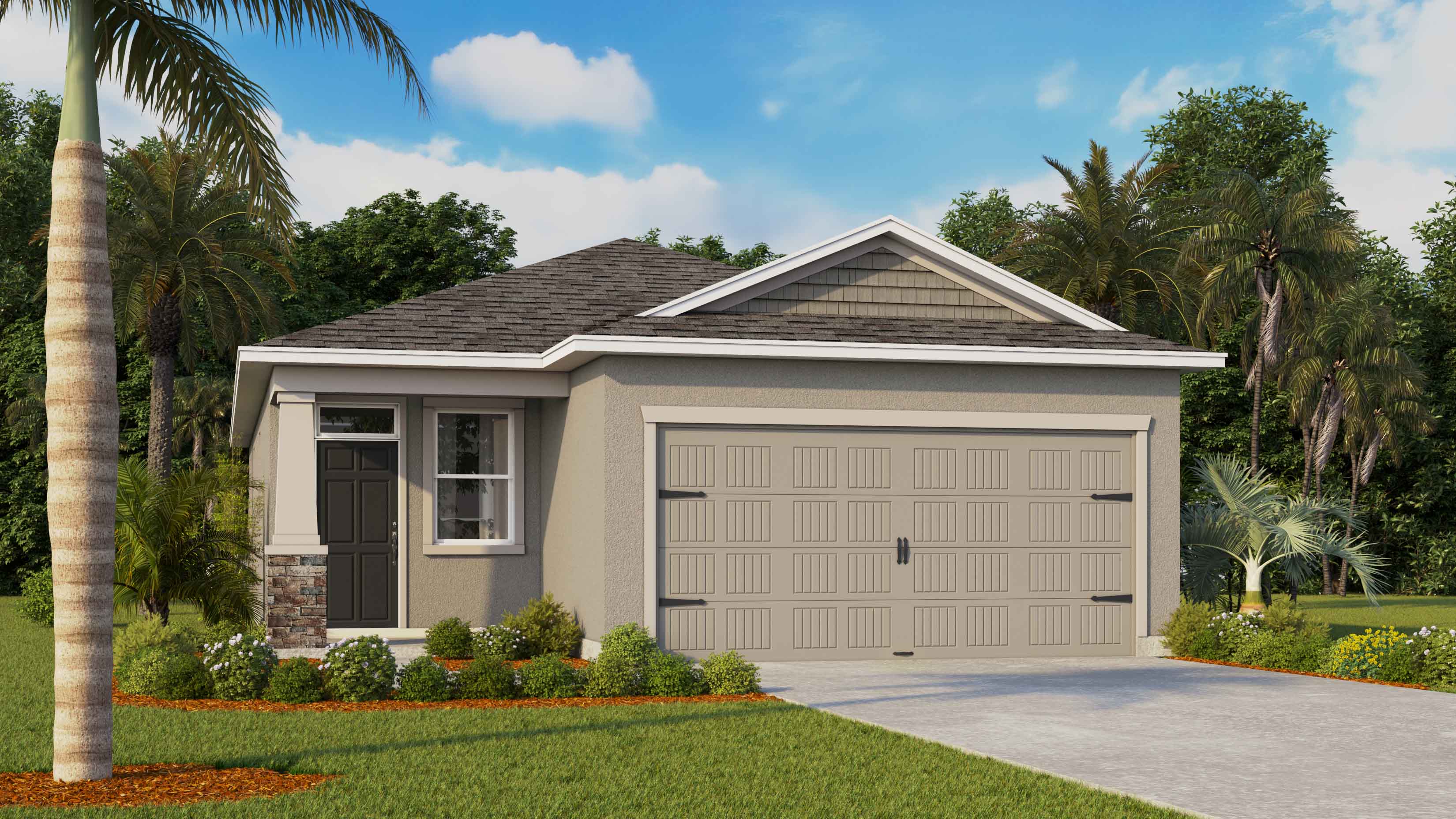 Bowen Elevation B rendering