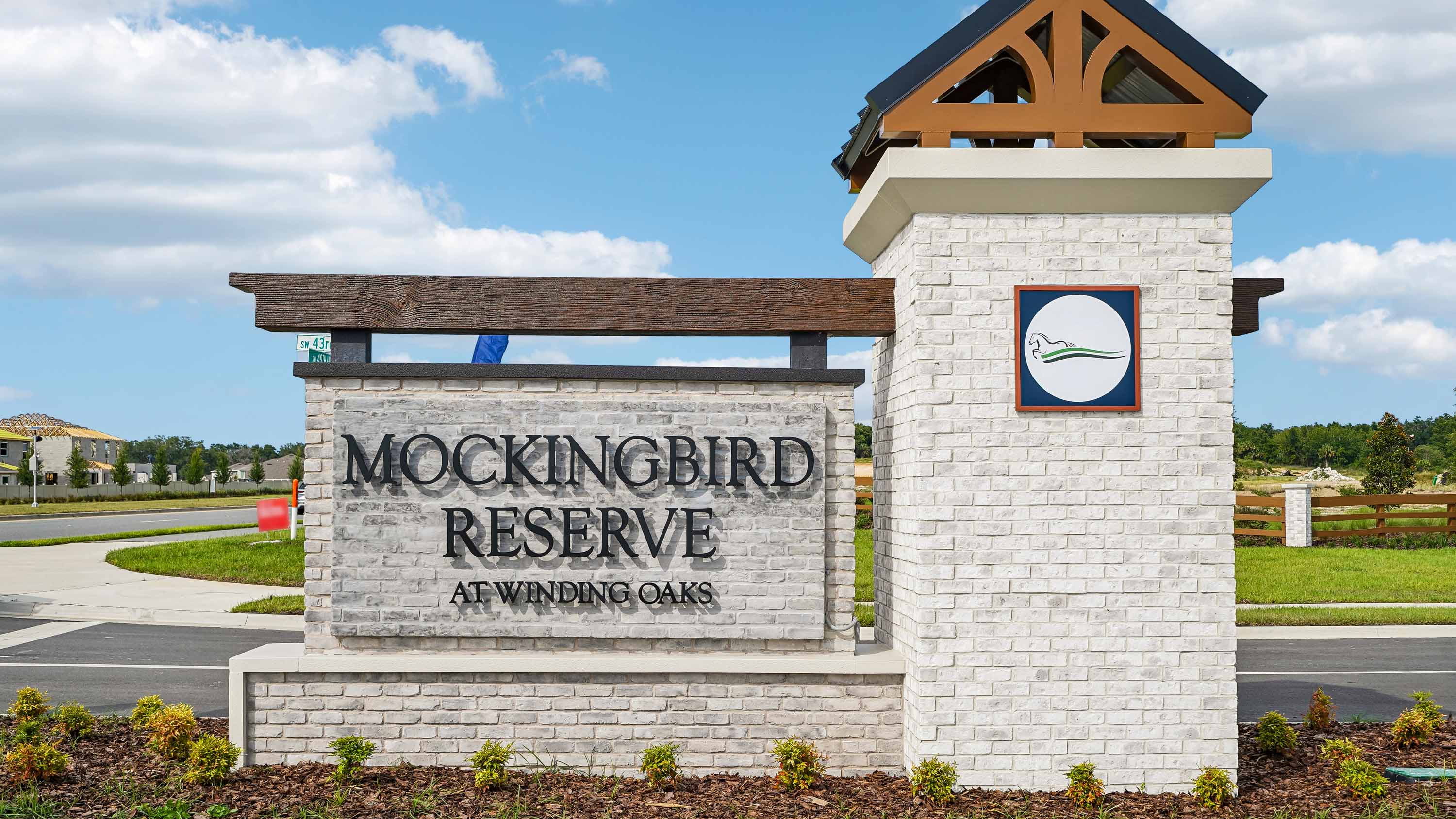 Mockingbird Entry Monument