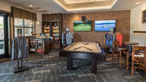 Ocala Preserve game room in the clubhouse
