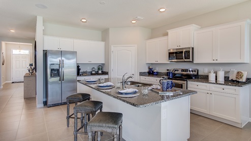 JB Ranch Delray large kitchen island