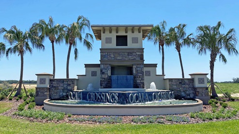 Ocala Crossings South Monument in Ocala Florida