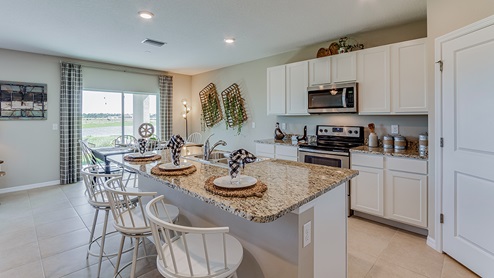 Autumn Glen Hayden kitchen with large island