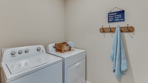 Autumn Glen Hayden laundry room with included washer and dryer