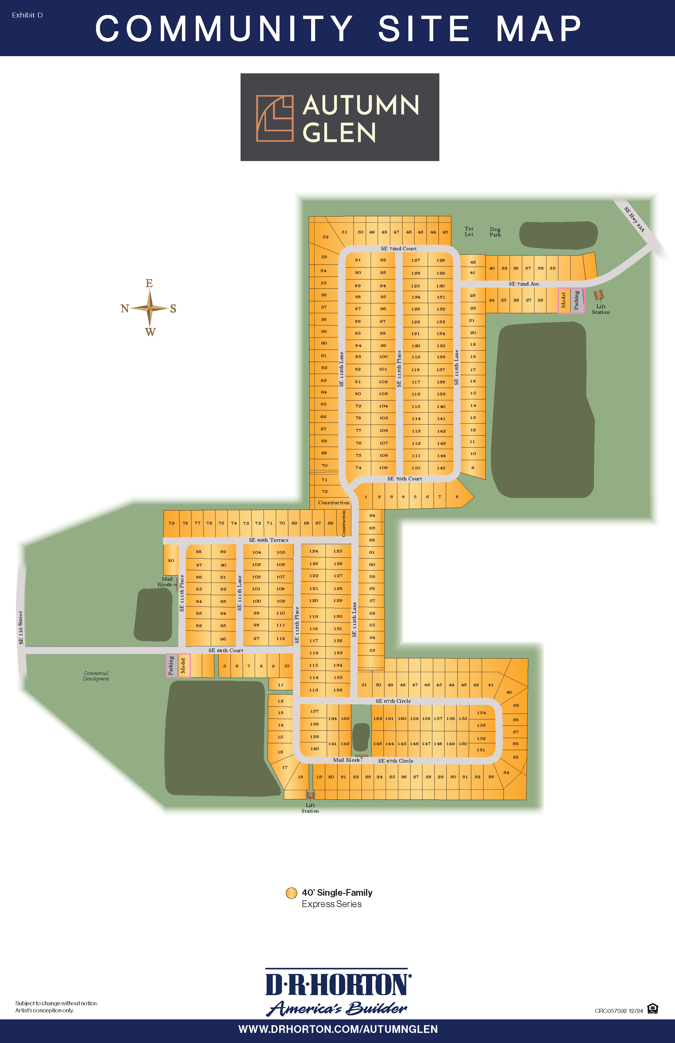 Static Lot Map