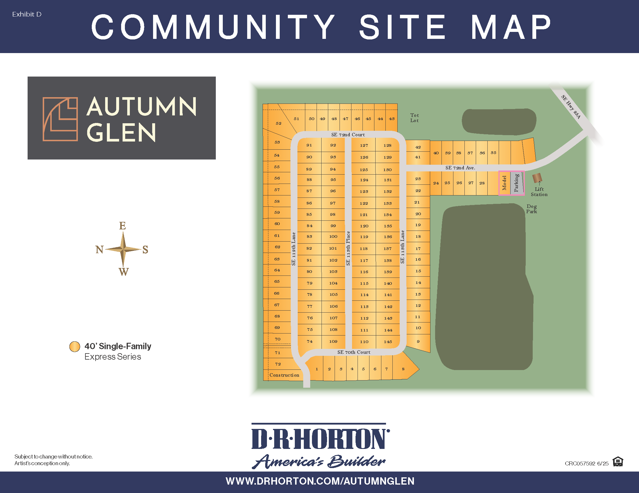 Static Lot Map