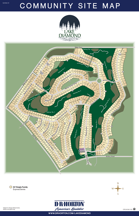 New Homes in Lake Diamond Ocala, FL D.R. Horton