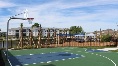 Basketball court