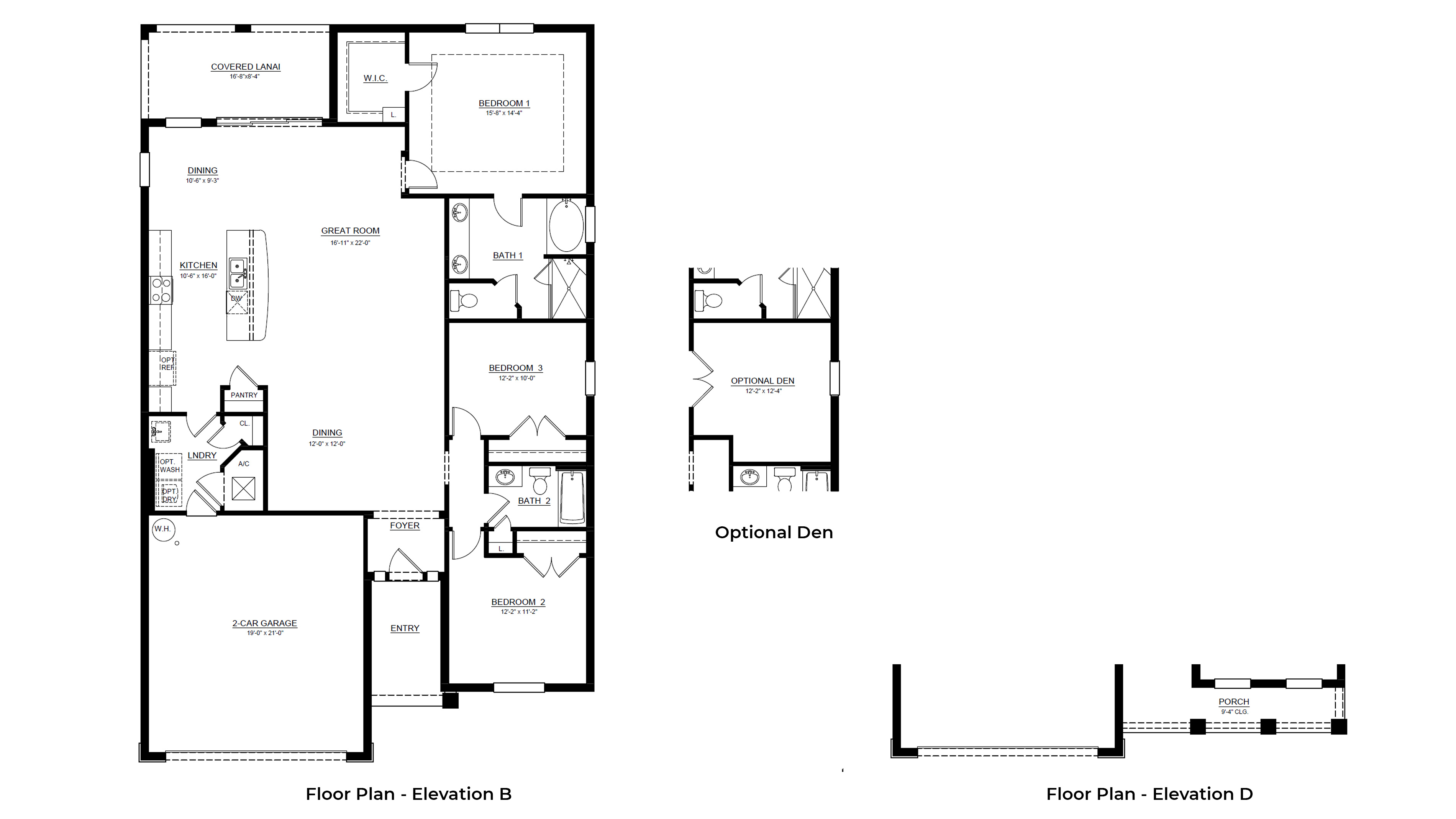 Floor Plan in Ridge at Heath Brook OCALA, FL D.R. Horton