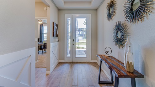 Front entry foyer