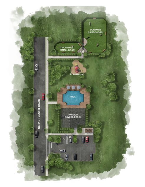 Static Lot Map