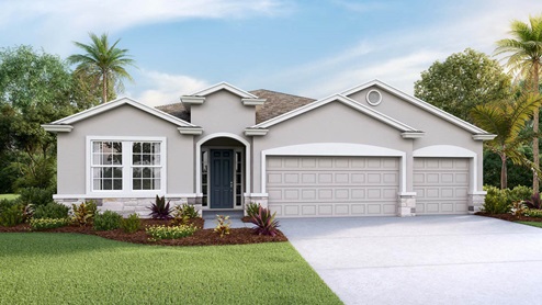 Destin Elevation B rendering