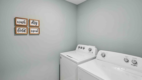Elston laundry room