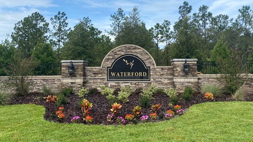 Waterford monument in Hernando County Brooksville Florida