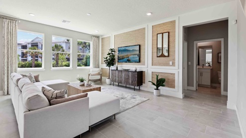 Coral Living Room
