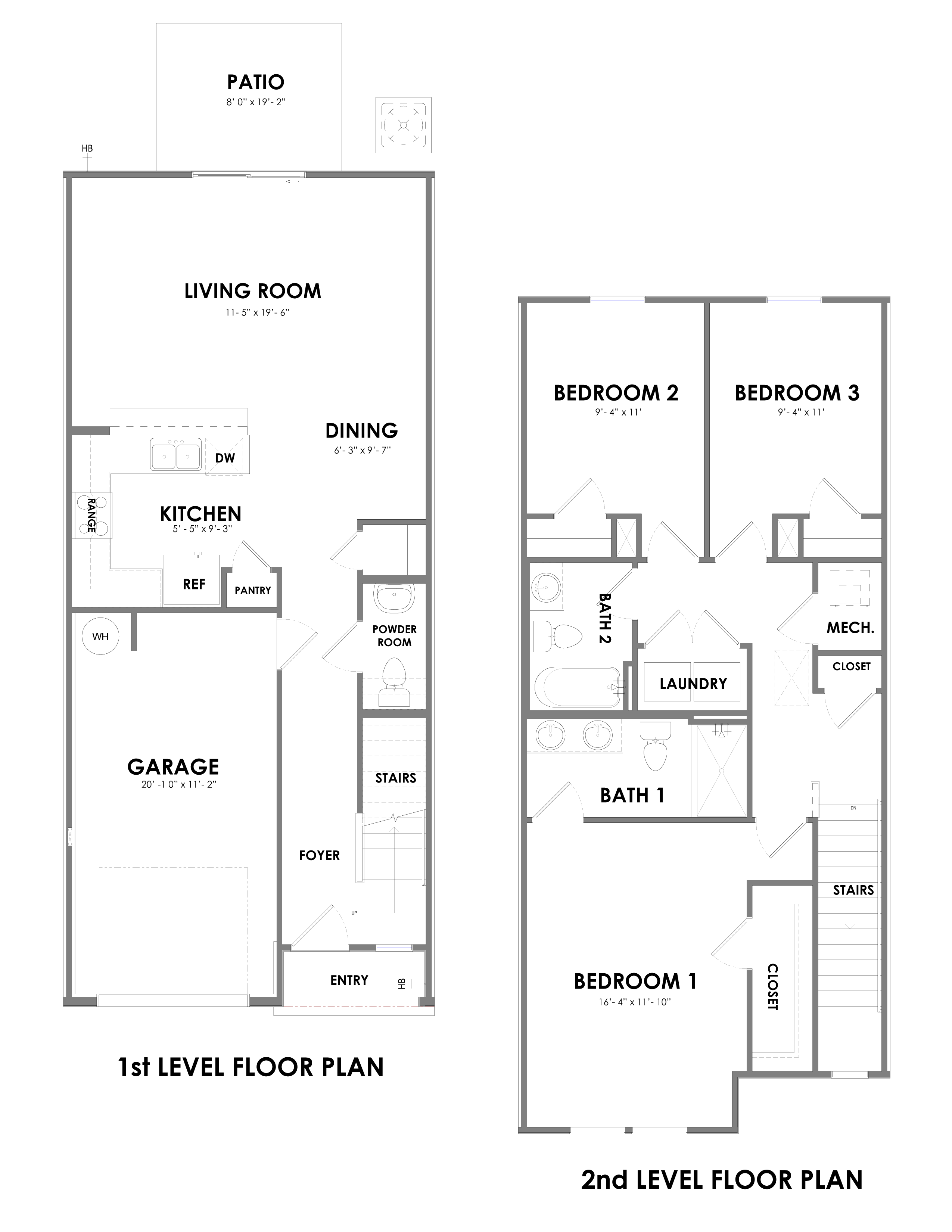 Pearson floorplan blacklines