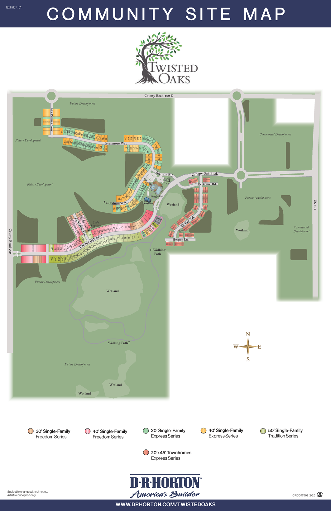 Static Lot Map
