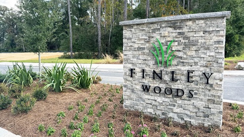 Finley Woods monument Gainesville Florida