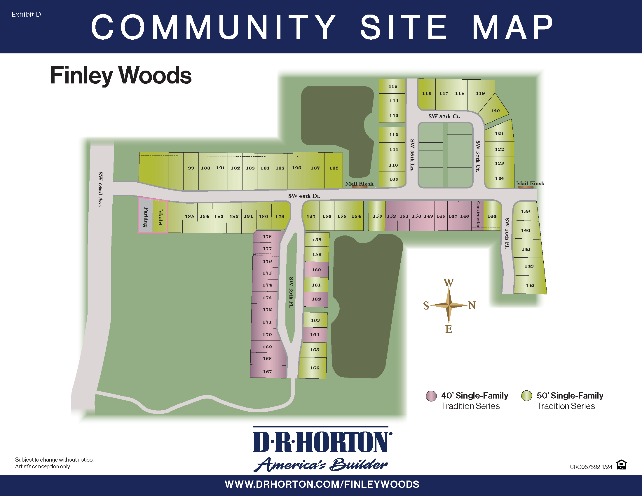 New Homes in Finley Woods GAINESVILLE, FL D.R. Horton