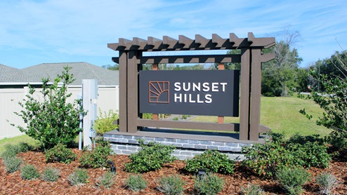 Sunset Hills Monument in Summerfield Florida