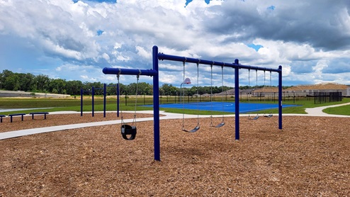 Sunset Hills swings