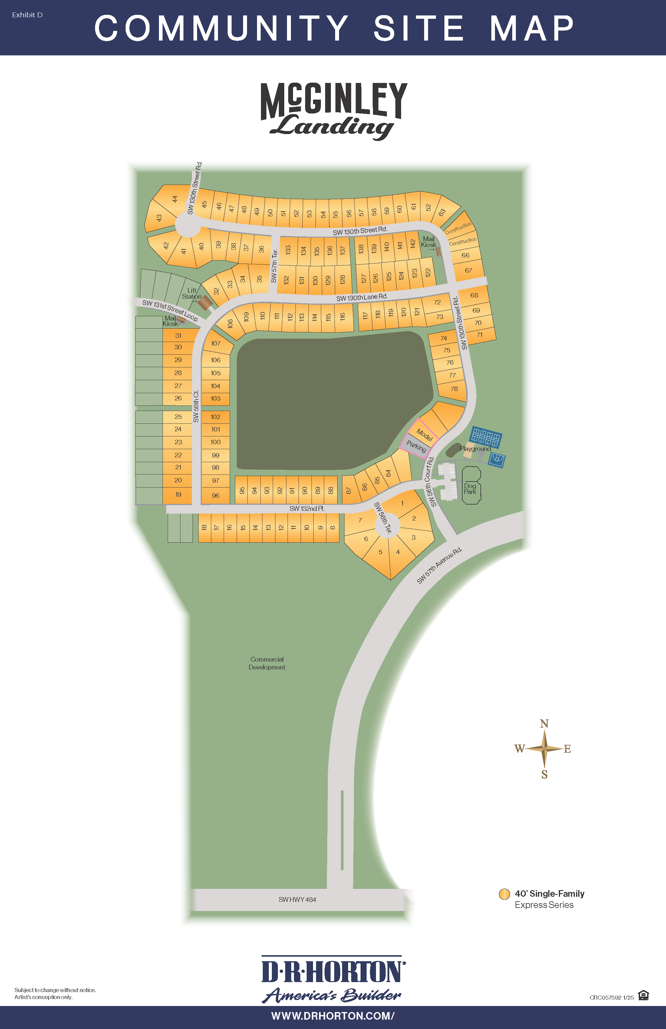 Static Lot Map