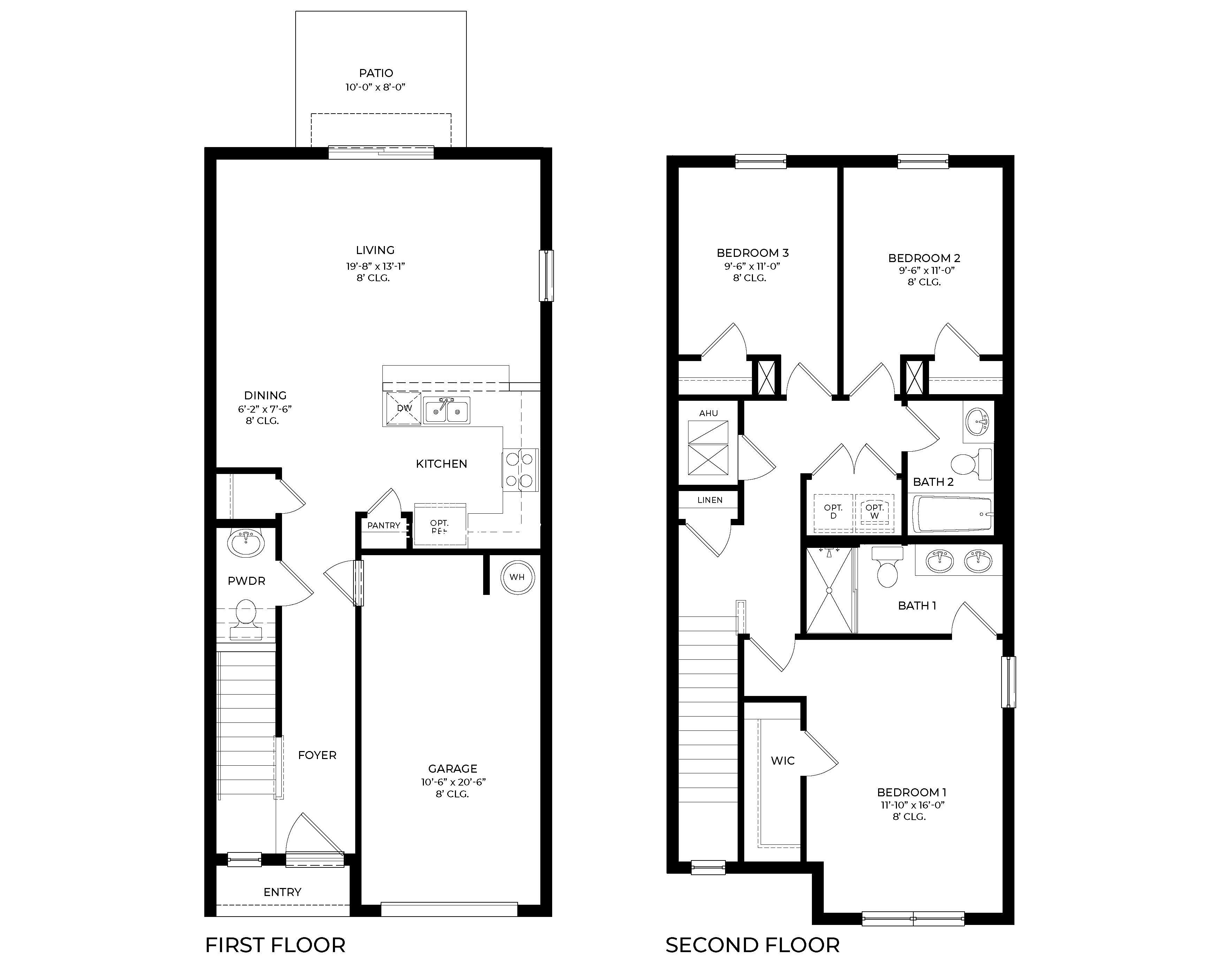 End Unit Floorplan