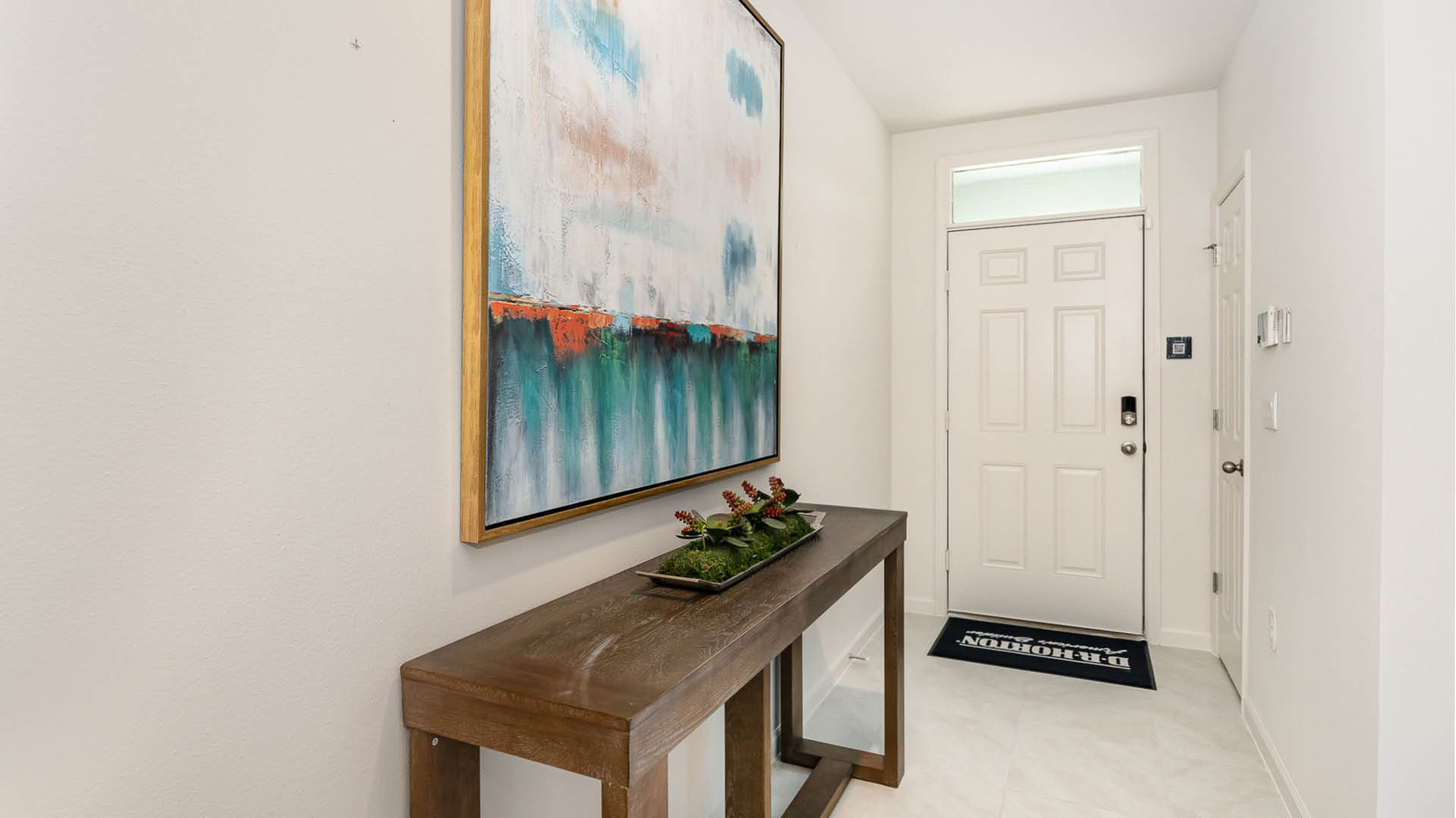 Foyer facing front door