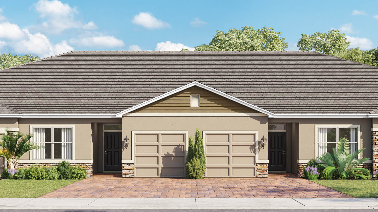 Floor Plan in Morrow Place at Indian River Preserve Mims, FL D.R