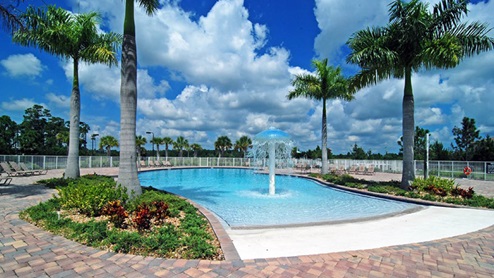 Resort-Style Community Swimming Pool