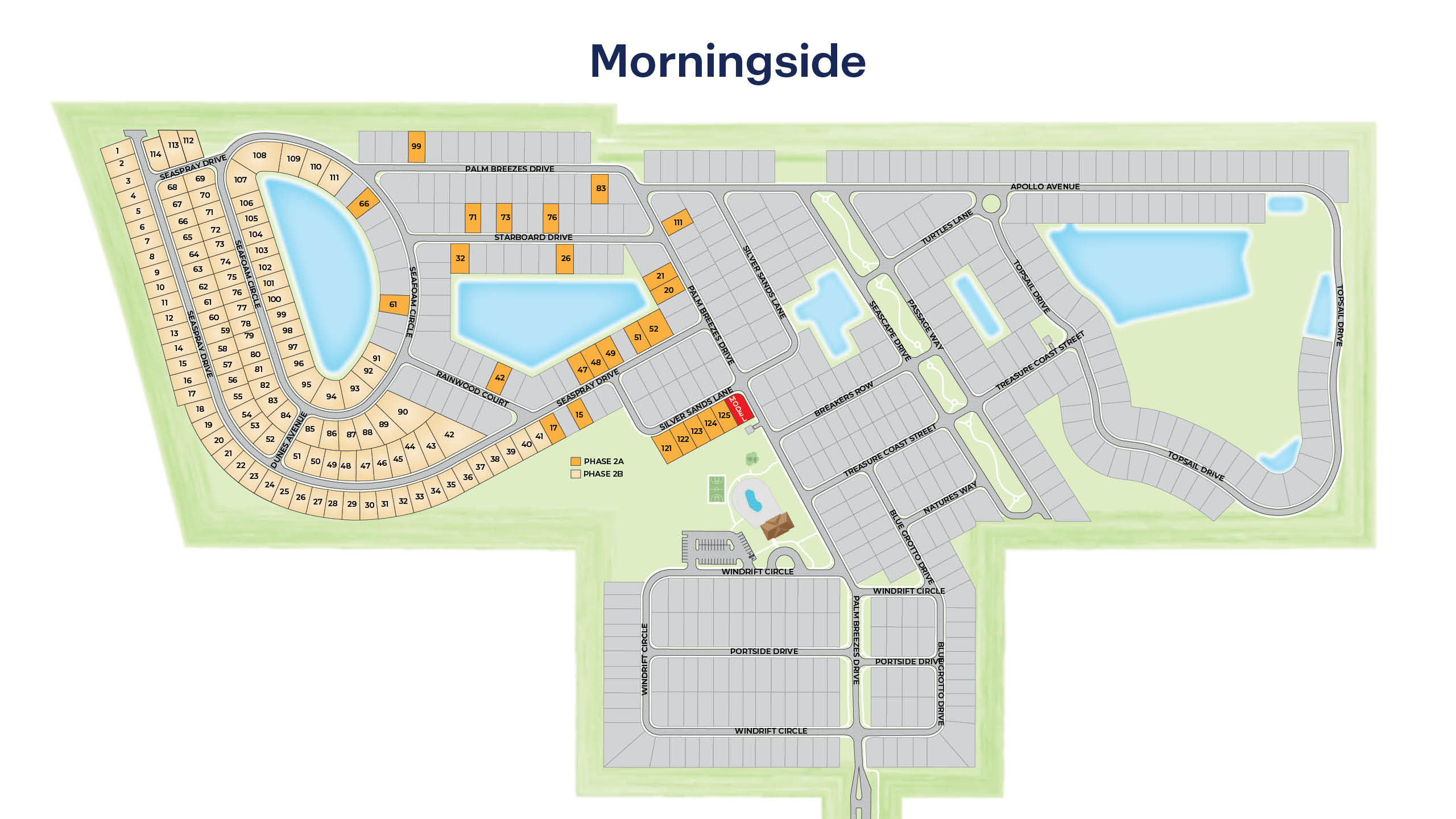 Static Lot Map