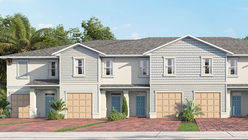 Central Park Townhomes Exterior
